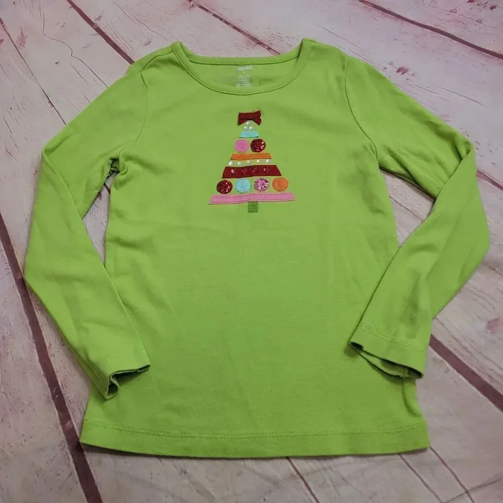 Gymboree Christmas tree shirt 5